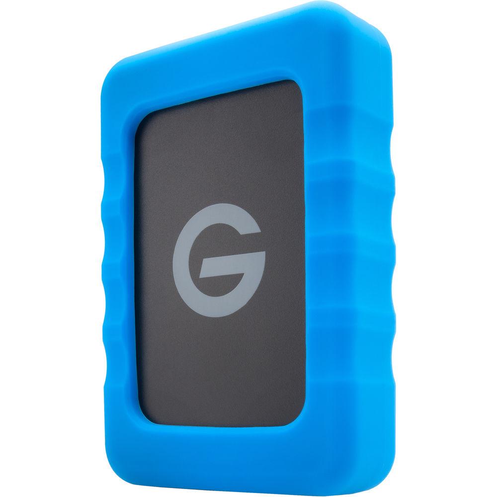 G-Technology 2TB G-DRIVE ev RaW USB 3.1 Gen 1 Hard Drive with Rugged Bumper