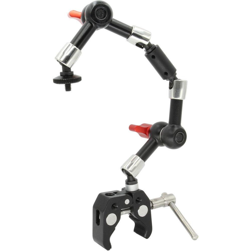 GyroVu Dual 7" Heavy-Duty Articulated Arm Mounts with Adjustable Clamp