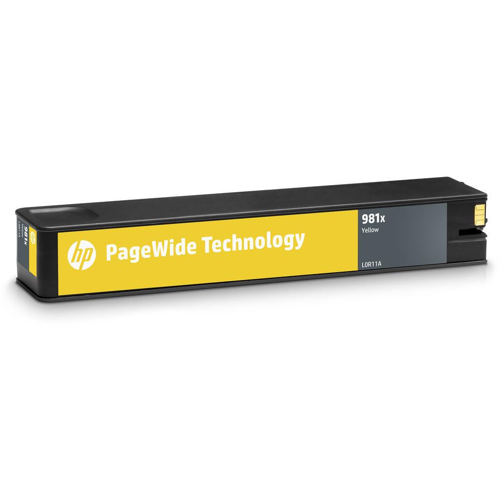 HP 981X High Yield Yellow PageWide Ink Cartridge
