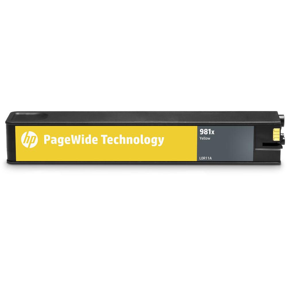 HP 981X High Yield Yellow PageWide Ink Cartridge