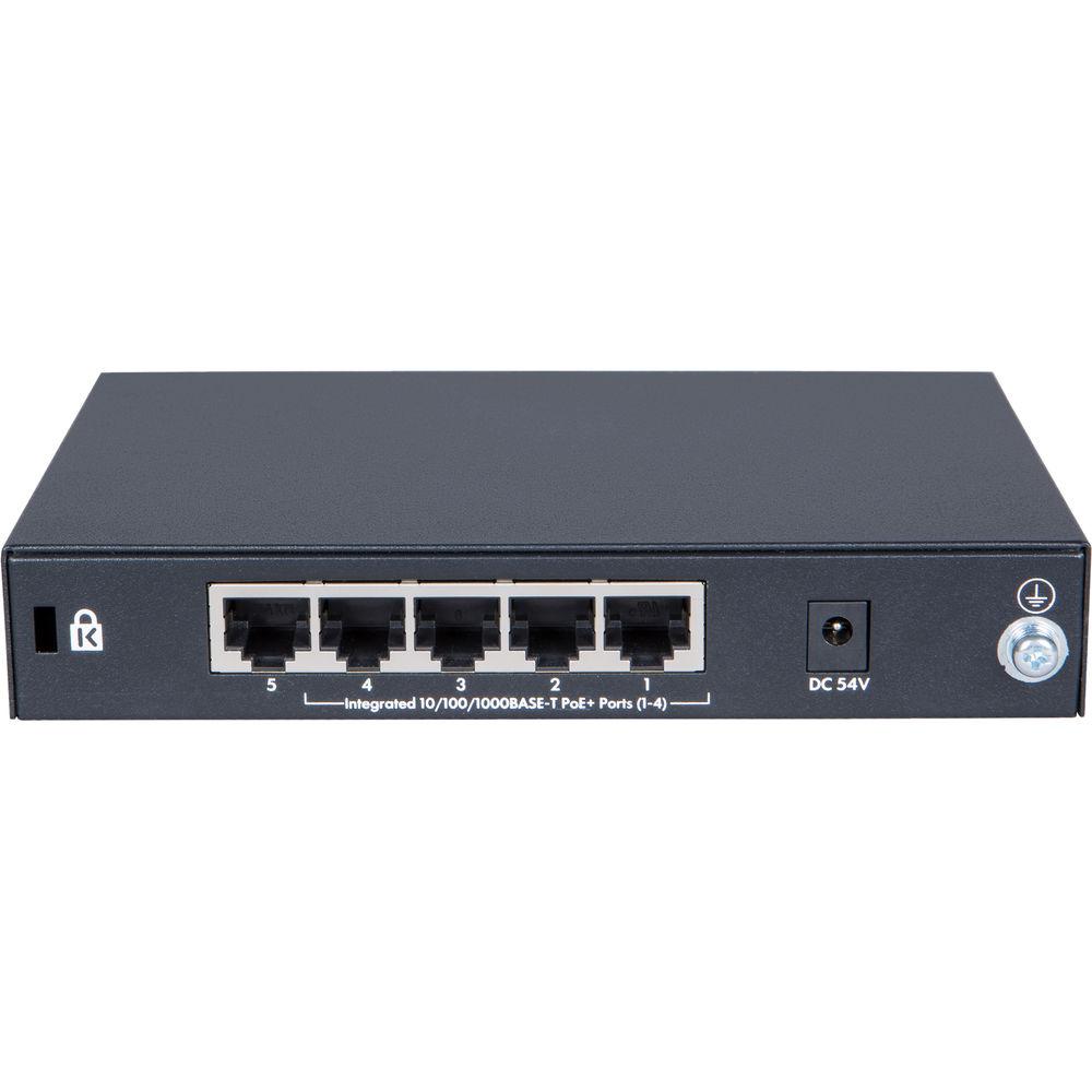 HP OfficeConnect 1420 5-Port Gigabit PoE 32W Unmanaged Switch