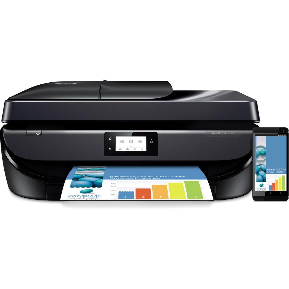 HP OfficeJet 5255 All-in-One Inkjet Printer
