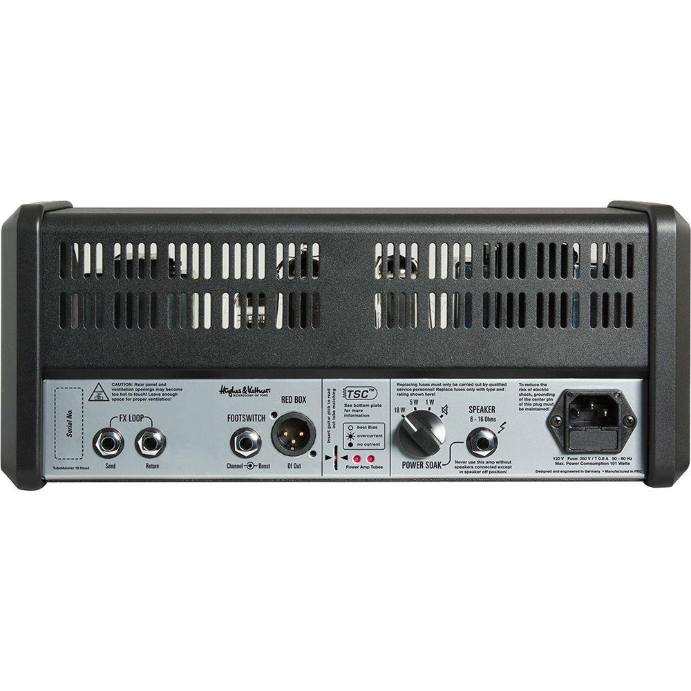 Hughes & Kettner TubeMeister 18 - 18W Tube Amplifier Head for Electric Guitar
