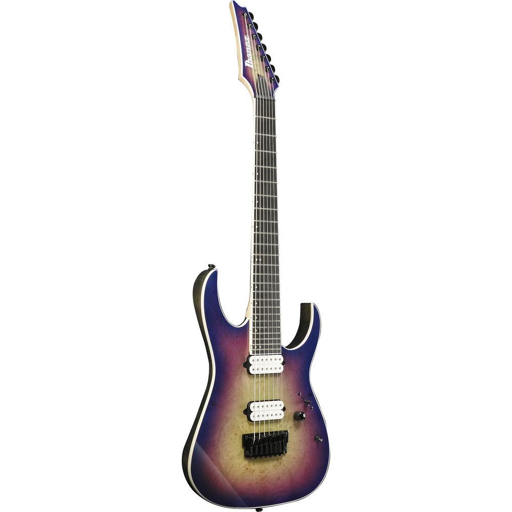 Ibanez RGIX6FDLB RG Iron Label Series 7-String Electric Guitar