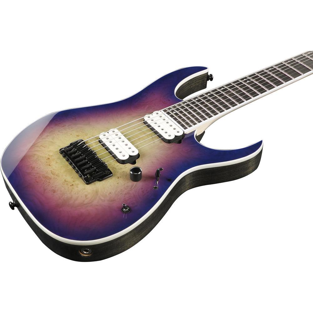 Ibanez RGIX6FDLB RG Iron Label Series 7-String Electric Guitar