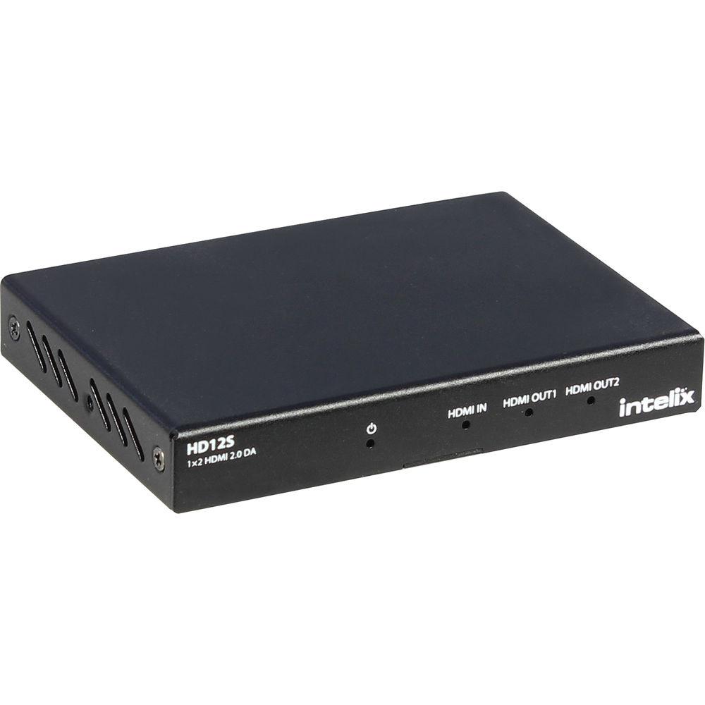 Intelix 1x2 HDMI 2.0 Distribution Amplifier with 18 Gb s, 4K60, 4:4:4 & HDR Support