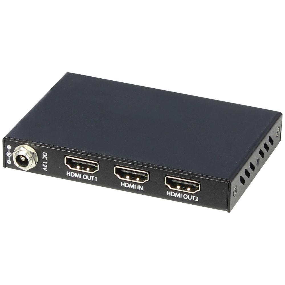Intelix 1x2 HDMI 2.0 Distribution Amplifier with 18 Gb s, 4K60, 4:4:4 & HDR Support