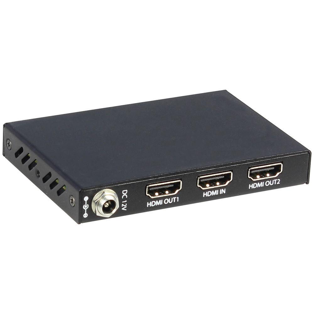 Intelix 1x2 HDMI 2.0 Distribution Amplifier with 18 Gb s, 4K60, 4:4:4 & HDR Support