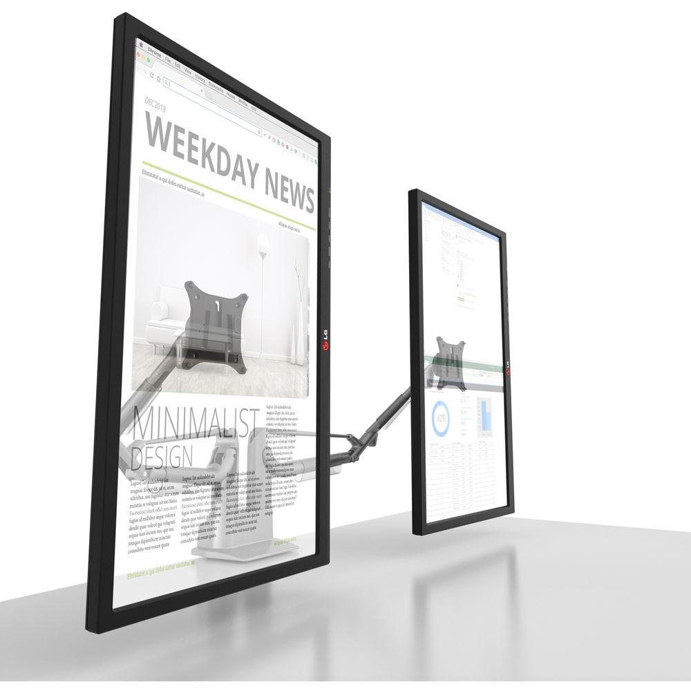 Kanto Living DMS2000 Dual Arm Desktop Monitor Mount