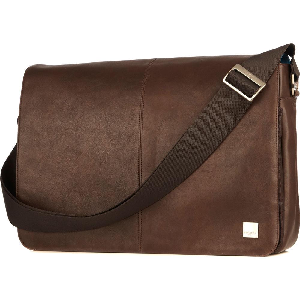 KNOMO USA Bungo Expandable Messenger Bag for 15.6" Laptop