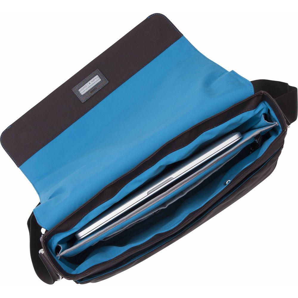 KNOMO USA Bungo Expandable Messenger Bag for 15.6" Laptop