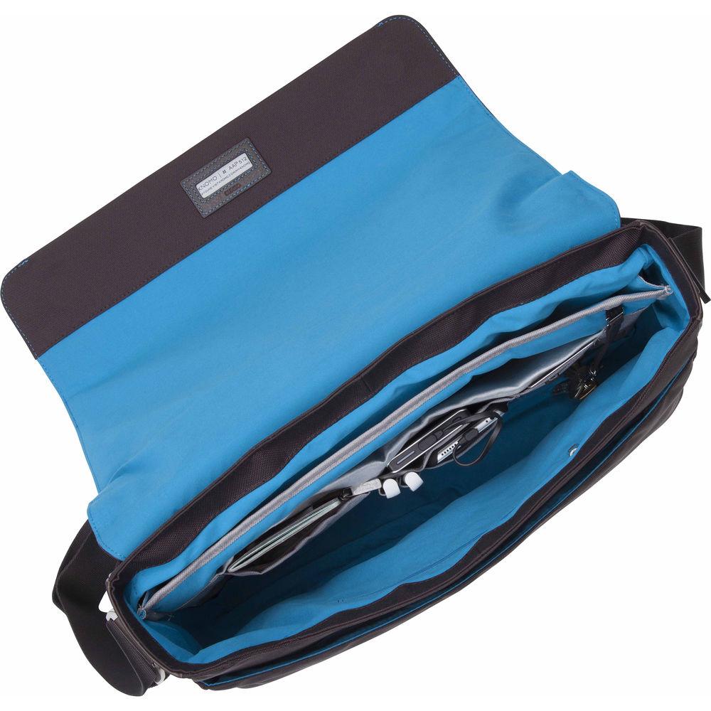 KNOMO USA Bungo Expandable Messenger Bag for 15.6" Laptop