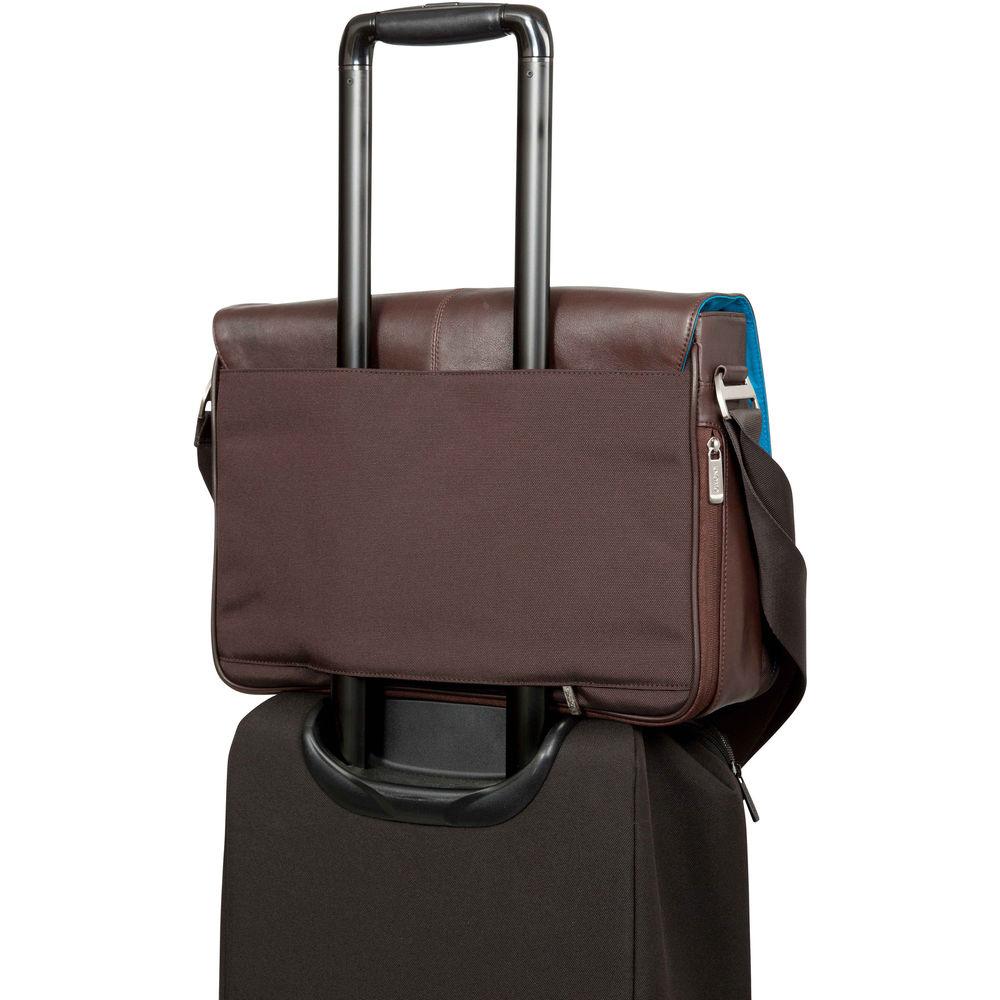KNOMO USA Bungo Expandable Messenger Bag for 15.6" Laptop