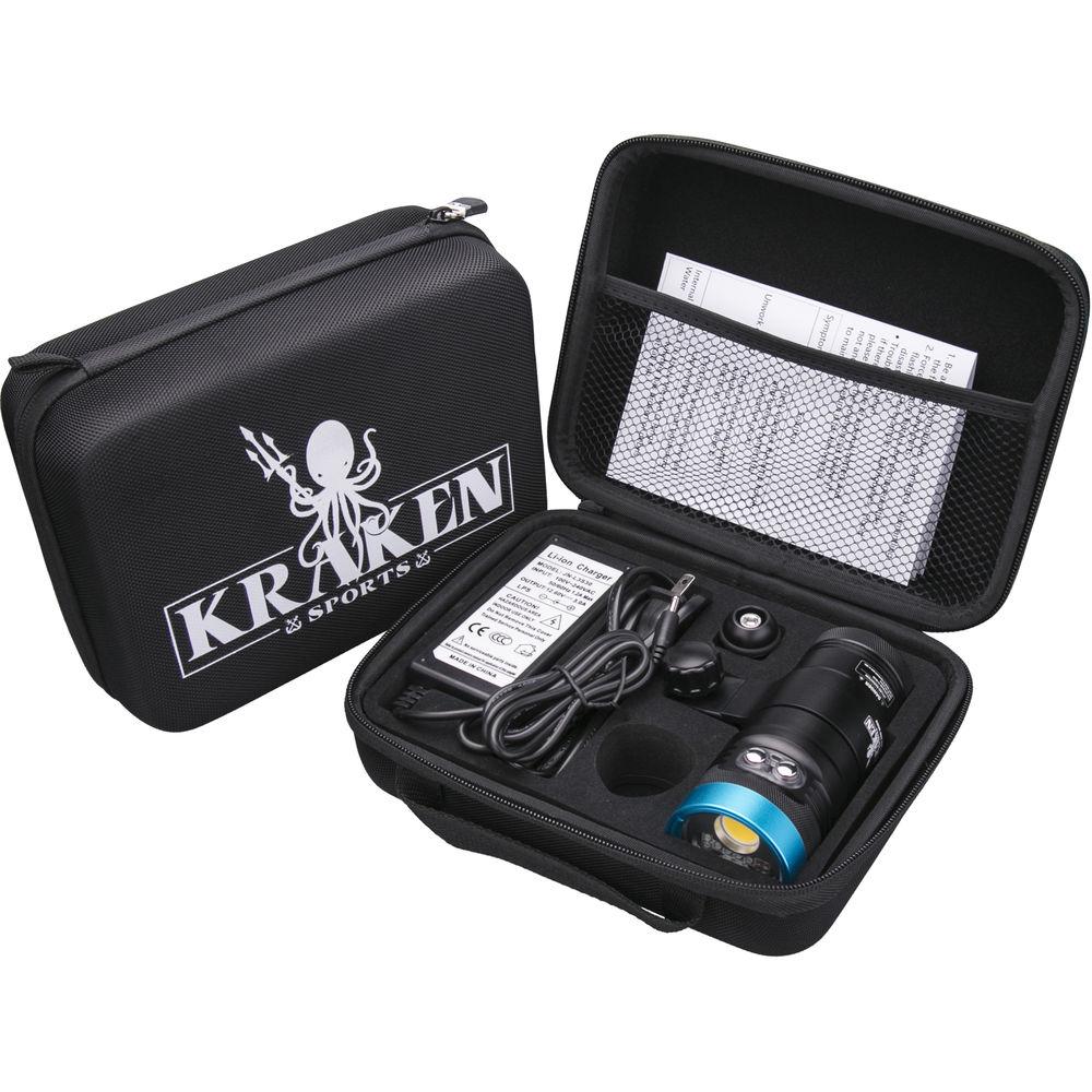 Kraken Sports Hydra 5000 WSRU Underwater Video Light