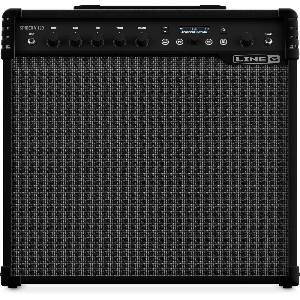 Line 6 Spider V 120 1x12" Modeling Combo Amplifier for Electric Guitars
