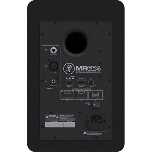 Mackie MR624 - 6.5" 2-Way Powered Studio Monitor
