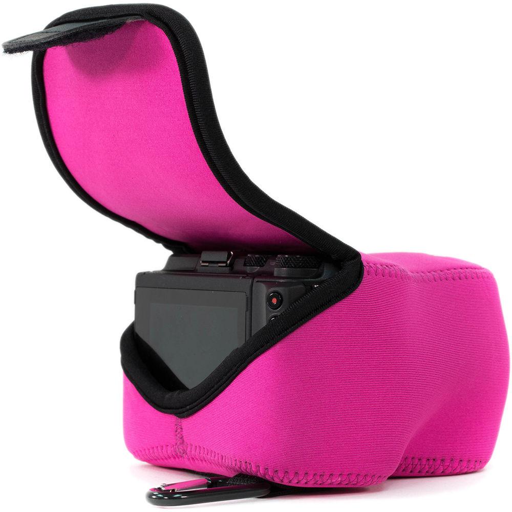 MegaGear Ultra-Light Neoprene Camera Case with Carabiner for Canon PowerShot G3 X