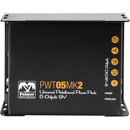 Palmer PWT05MK2 5-Output Universal 9V Pedalboard Power Supply