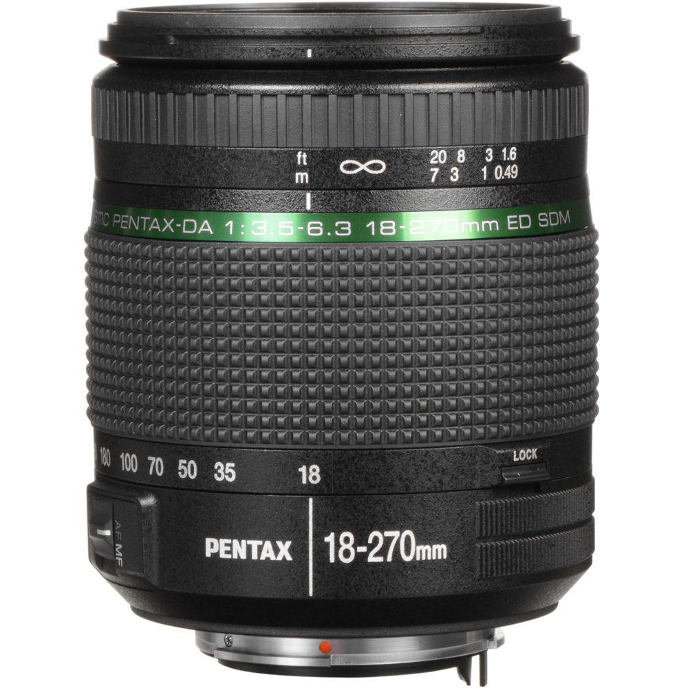 Pentax smc Pentax-DA 18-270mm f 3.5-6.3 ED SDM Lens
