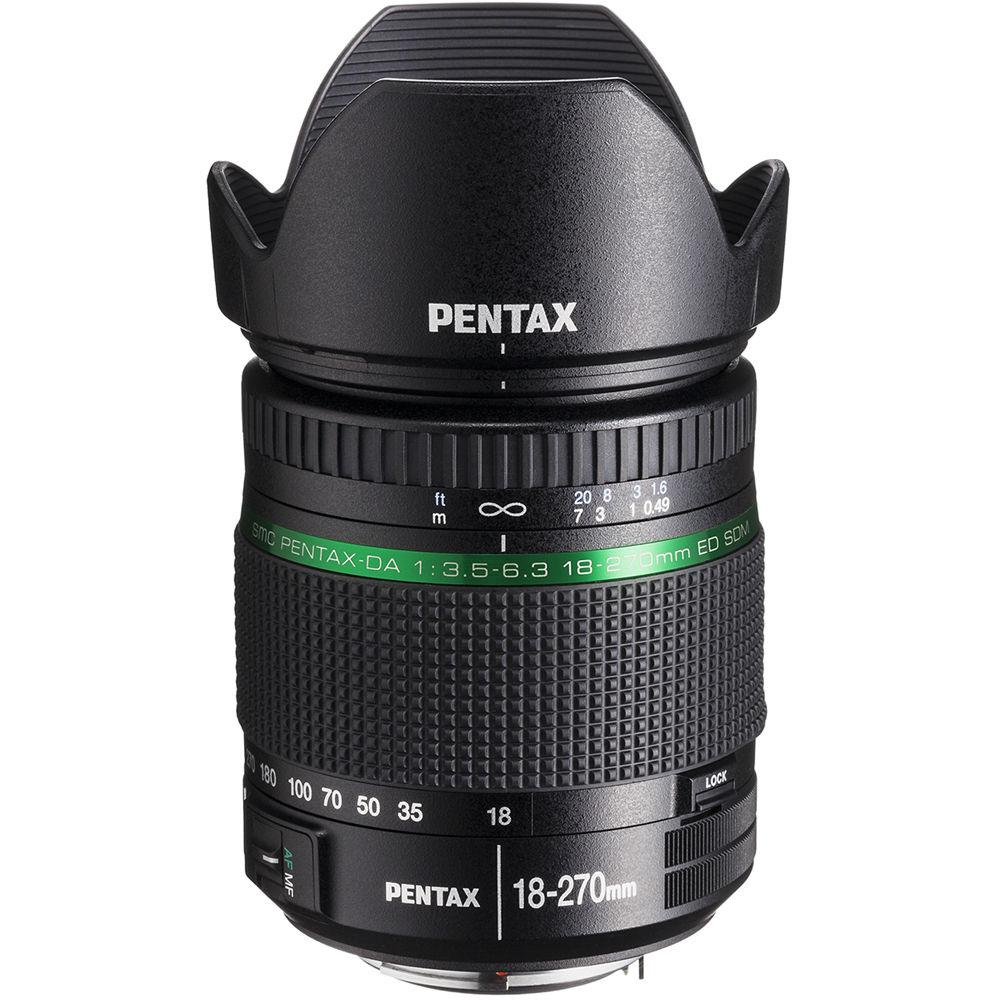 Pentax smc Pentax-DA 18-270mm f 3.5-6.3 ED SDM Lens