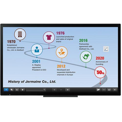 Sharp PN-L501C Value Priced 50" Aquos Board Interactive Display System 10-Point Capacitive Multi-Touch Scr