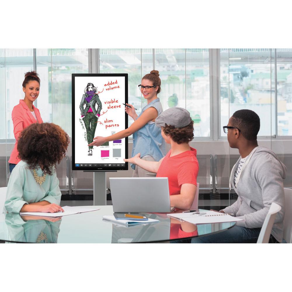Sharp PN-L501C Value Priced 50" Aquos Board Interactive Display System 10-Point Capacitive Multi-Touch Scr