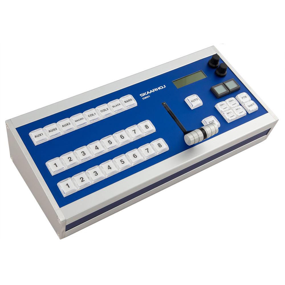 SKAARHOJ C201 Desktop Controller with 10 Inputs
