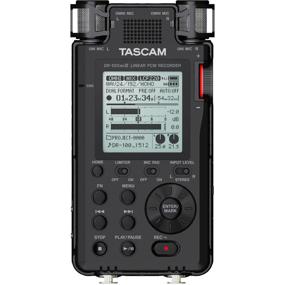 Tascam DR-100mkIII Linear PCM Recorder