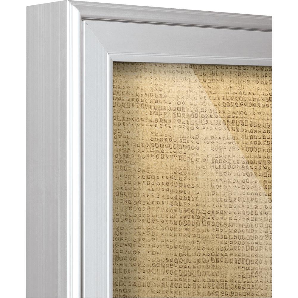 Best Rite Indoor Enclosed Two-Door Bulletin Board Cabinet