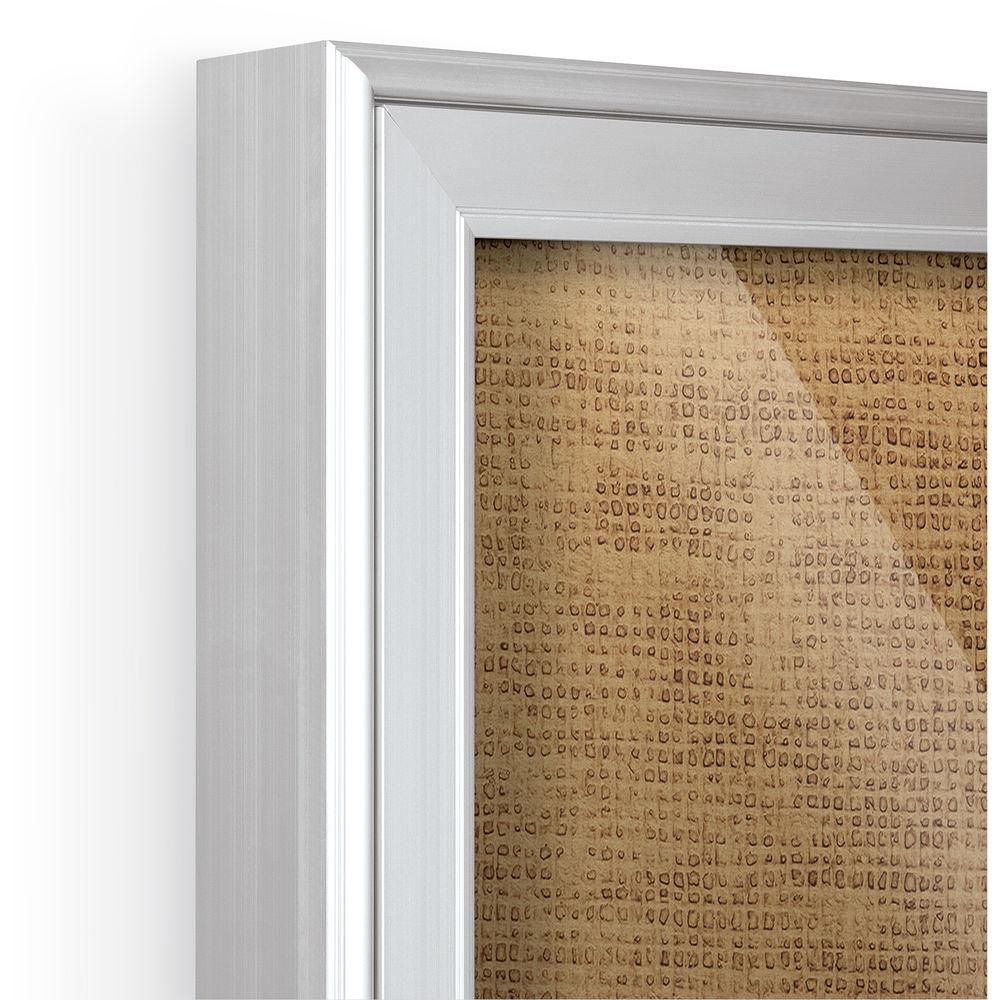 Best Rite Indoor Enclosed Two-Door Bulletin Board Cabinet