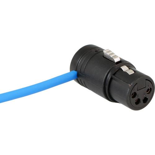 Cable Techniques Hirose 4-Pin to Low-Profile XLR-4F DC Power Cable