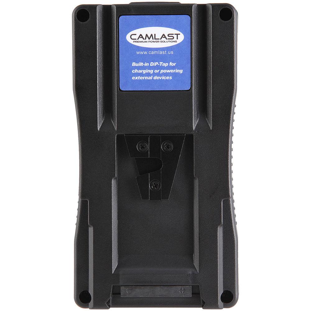 CAMLAST 180Wh 14.8V V-Mount Battery with LCD Display for Professional Camcorders & VTRs