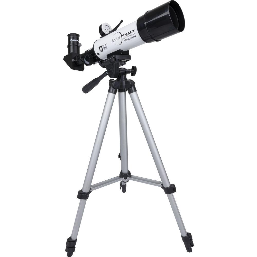 Celestron EclipSmart 50 50mm f 7.2 Alt-Az Solar Telescope with Backpack