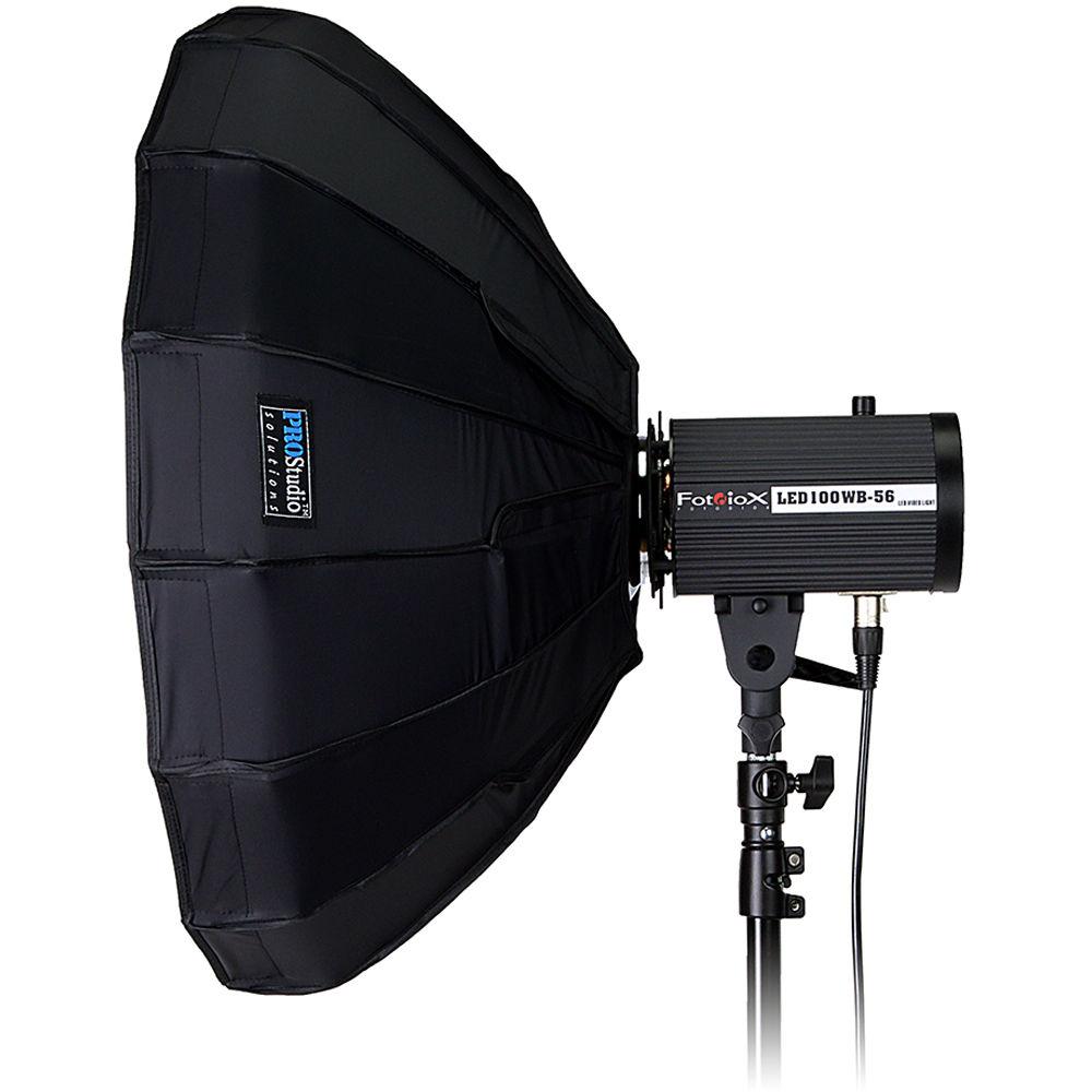FotodioX EZ-Pro Foldable Beauty Dish Softbox Combo for Speedotron Flash Heads