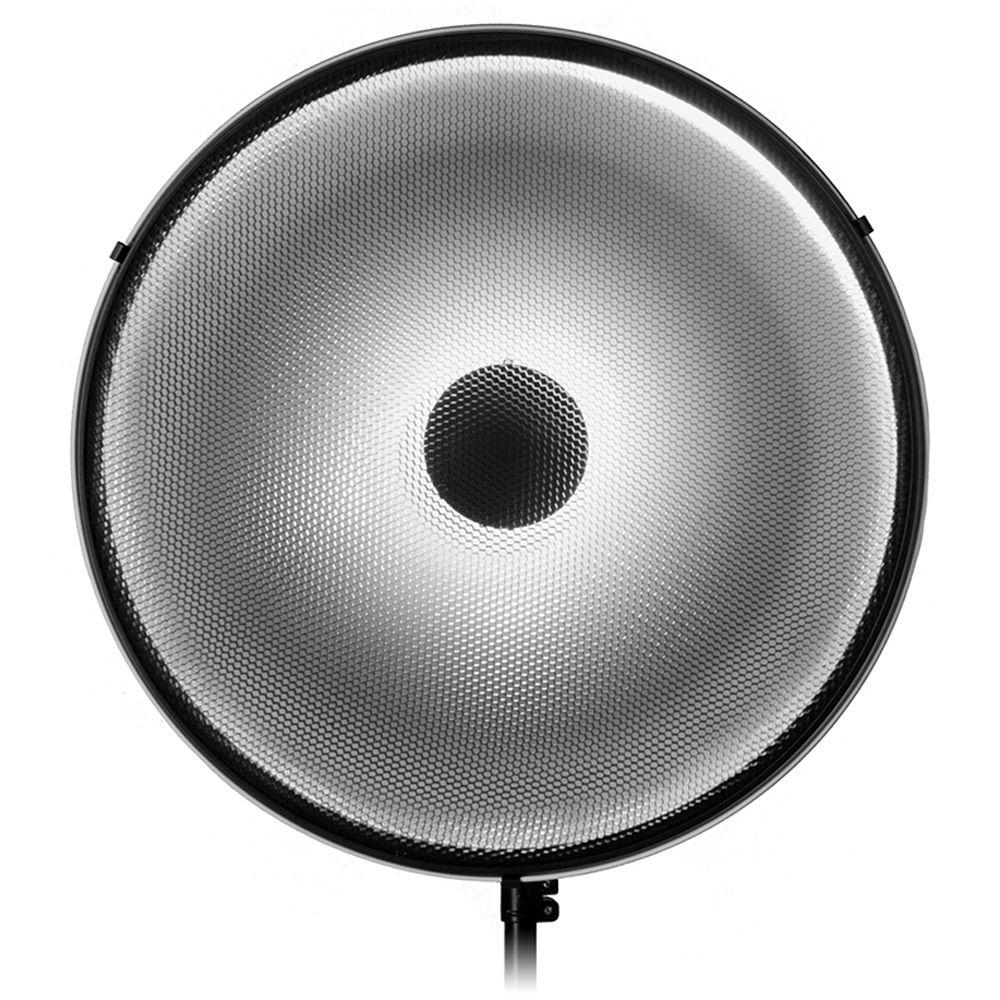 FotodioX Pro Beauty Dish Kit with 50-Degree Honeycomb Grid Photogenic and Norman ML Flash Heads