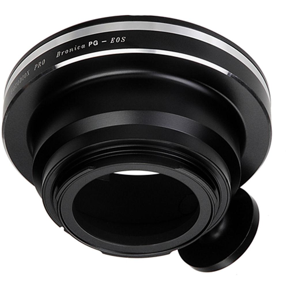 FotodioX Pro Lens Mount Adapter with Generation v10 Focus Confirmation Chip for Bronica PG-Mount Lens to Canon EF or EF-S Mount Camera
