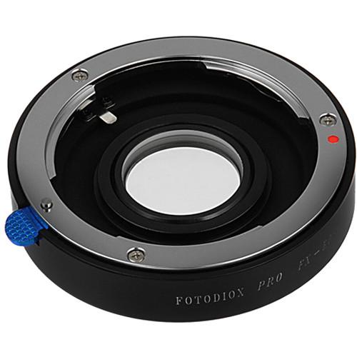 FotodioX Pro Lens Mount Adapter with Generation v10 Focus Confirmation Chip for Fujica X-Mount Lens to Canon EF or EF-S Mount Camera
