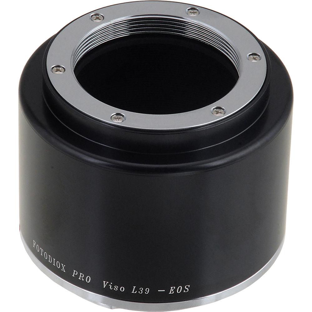 FotodioX Pro Lens Mount Adapter with Generation v10 Focus Confirmation Chip for Leica L39-Mount, Visoflex Lens to Canon EF or EF-S Mount Camera