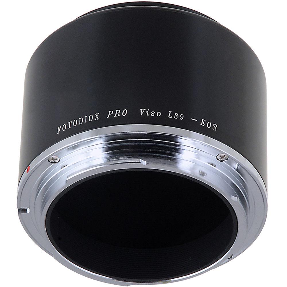 FotodioX Pro Lens Mount Adapter with Generation v10 Focus Confirmation Chip for Leica L39-Mount, Visoflex Lens to Canon EF or EF-S Mount Camera