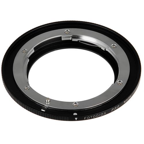 FotodioX Pro Lens Mount Adapter with Generation v10 Focus Confirmation Chip for Nikon F-Mount Lens to Canon EF or EF-S Mount Camera