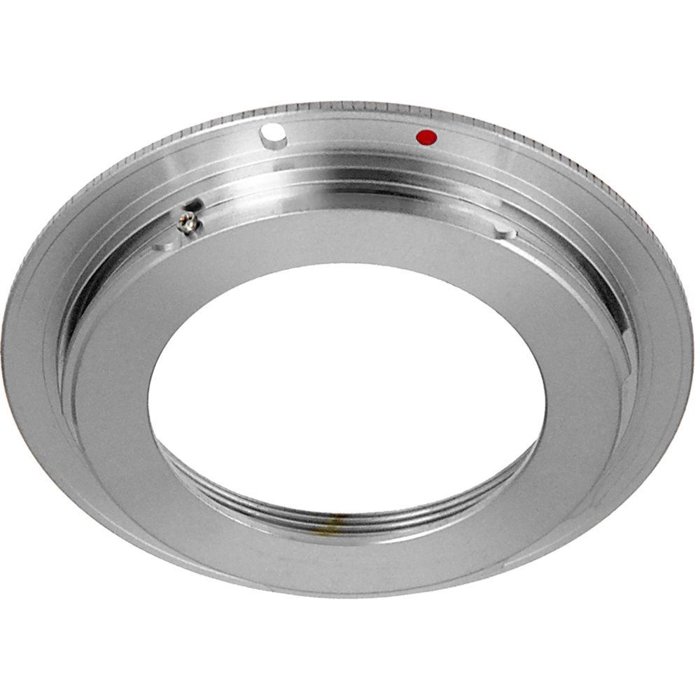 FotodioX Type 2 Pro Lens Mount Adapter with Generation v10 Focus Confirmation Chip for M42-Mount Lens to Canon EF or EF-S Mount Camera