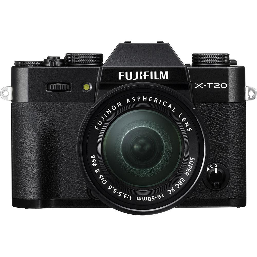 FUJIFILM X-T20 Mirrorless Digital Camera with 16-50mm Lens