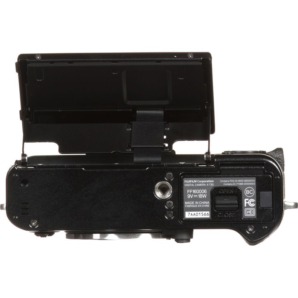 FUJIFILM X-T20 Mirrorless Digital Camera with 16-50mm Lens