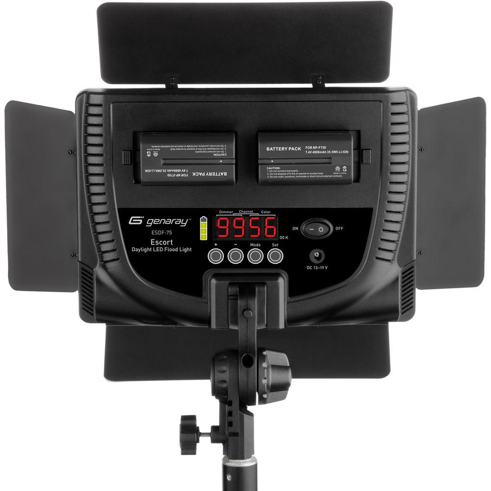 Genaray Escort Daylight LED Interview 3-Light Kit