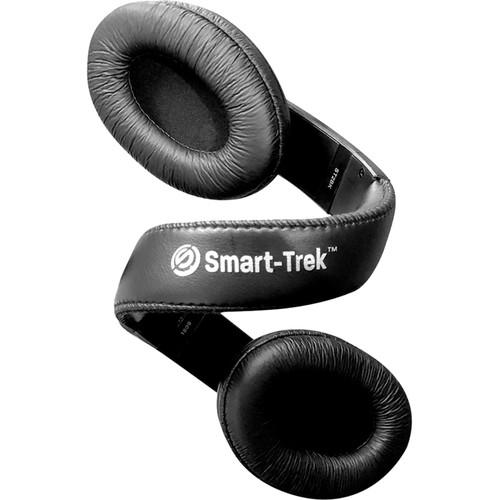 HamiltonBuhl Smart-Trek Deluxe Stereo Headphones with In-Line Volume Control and 3.5mm TRS Plug