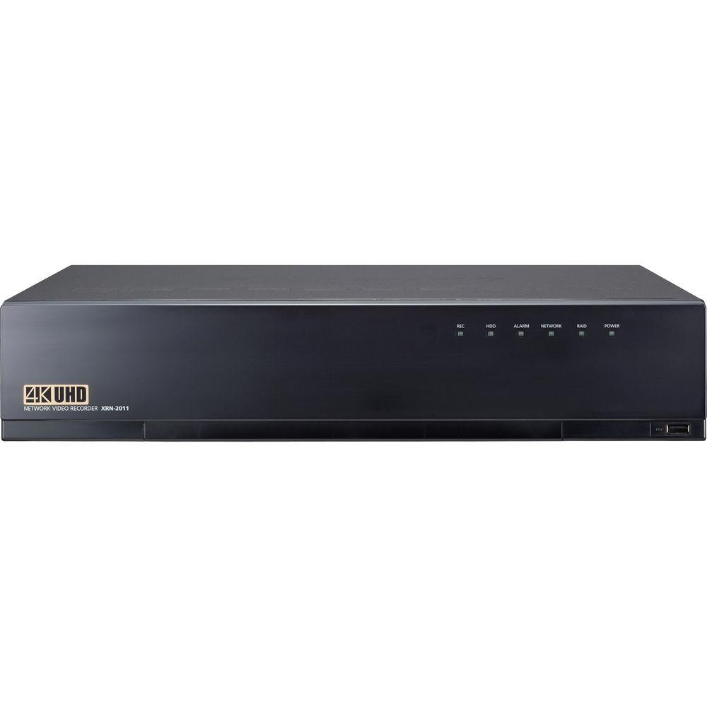 Hanwha Techwin WiseNet X Series XRN-2011 32-Channel 12MP NVR with 8TB HDD