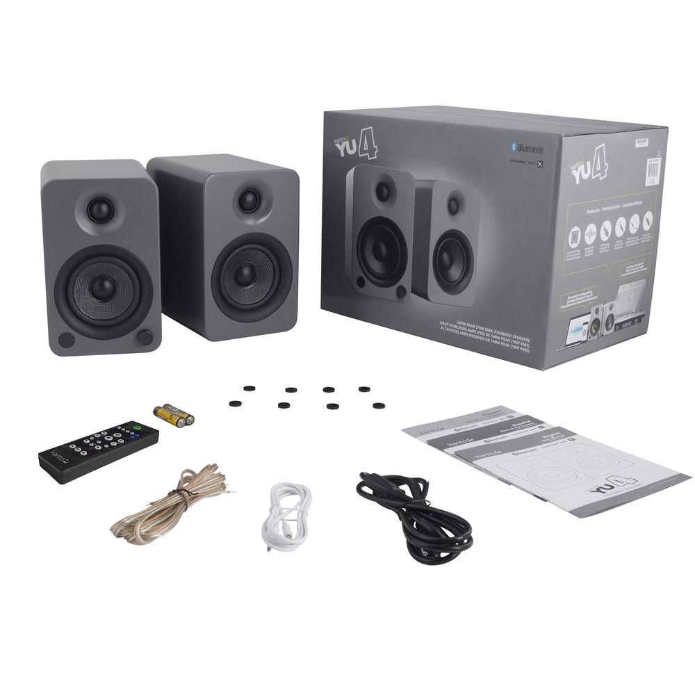 Kanto Living YU4 2-Way Powered Bookshelf Speakers