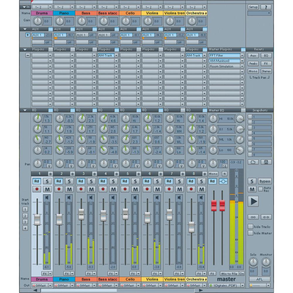 MAGIX Entertainment Sequoia 13 - Audio Production, Broadcast, and Mastering Software