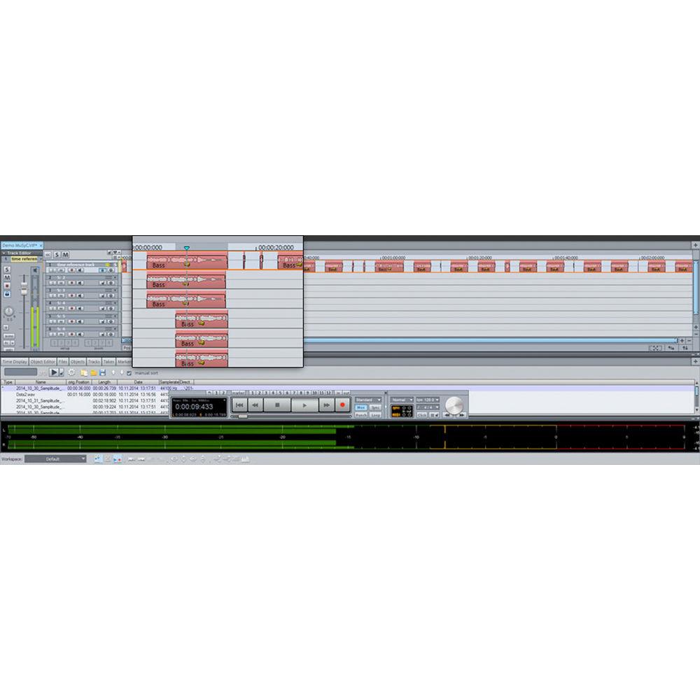 MAGIX Entertainment Sequoia 14 - Audio Production Broadcast Mastering Software