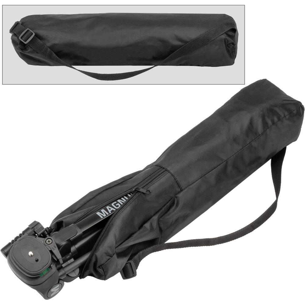 Magnus PV-3330G Photo Video Tripod with Geared Center Column